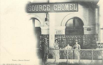 / CPA FRANCE 03 "Vichy, source Chomel "