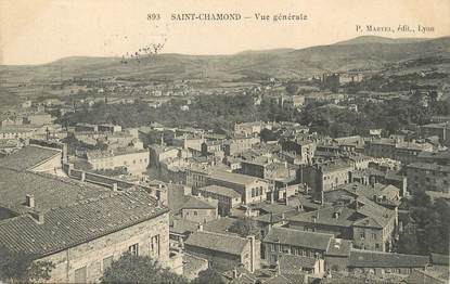 / CPA FRANCE 42 "Saint Chamond, vue générale "