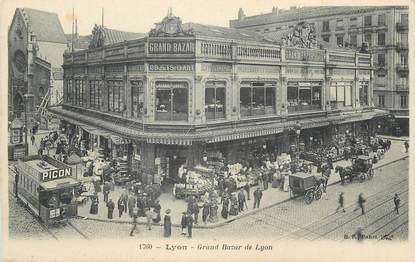 / CPA FRANCE 69 "Lyon, grand bazar de Lyon"