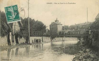 / CPA FRANCE 13 "Grans, site au bord de la Touloubre"