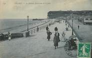 76 Seine Maritime / CPA FRANCE 76 "Fécamp, la nouvelle promenade de la jetée"