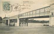 76 Seine Maritime / CPA FRANCE 76 "Elbeuf, pont, rue de Paris"