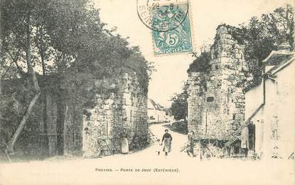 / CPA FRANCE 77 "Provins, porte de Jouy"