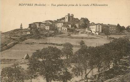 / CPA FRANCE 07 "Boffres, vue générale"