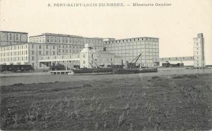 / CPA FRANCE 13 "Port Saint Louis du Rhône, minoterie Gautier"