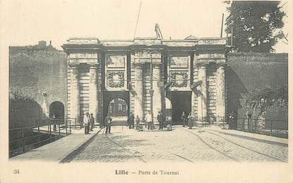 / CPA FRANCE 59 "Lille, porte de Tournai"