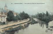 16 Charente CPA FRANCE 16 "Angoulême, vue prise du pont de Saint Cybard"