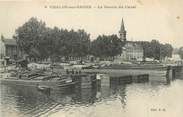 71 SaÔne Et Loire / CPA FRANCE 71 "Chalon sur Saône, le bassin du canal"