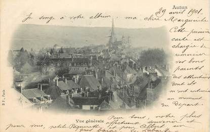 / CPA FRANCE 71 "Autun,  vue générale"