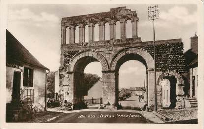 / CPSM FRANCE 71 "Autun, porte d'Arroux"