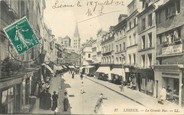 14 Calvado / CPA FRANCE 14 "Lisieux, la grande  rue"