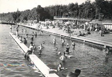 / CPSM FRANCE 74 "Thonon les Bains, la plage "