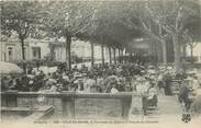 07 Ardeche / CPA FRANCE 07 "Vals Les Bains, la terrasse du casino"