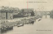 87 Haute Vienne / CPA FRANCE 87 "Limoges, clos Sainte Marie et le pont neuf"