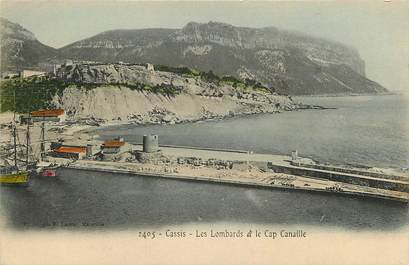 CPA FRANCE 13 "Cassis, le Lombard et le cap Canaille"