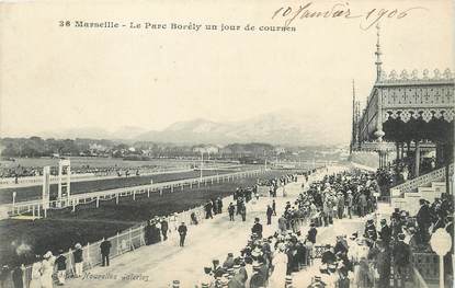 / CPA FRANCE 13 "Marseille, le parc Borély un jeu de courses"