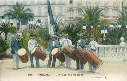 / CPA FRANCE 83 "Toulon, les tambourinaires "