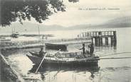 73 Savoie / CPA FRANCE 73 "Le Bourget du Lac, embarcadère"