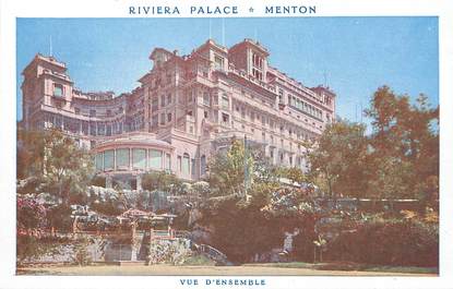 / CPSM FRANCE 06 "Menton, Riviera Palace"
