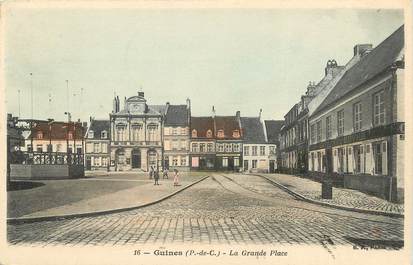 CPA FRANCE 62 "Guines, la Grande Place"