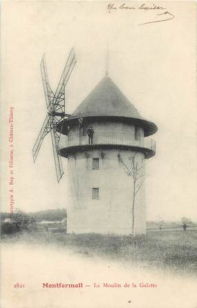 / CPA FRANCE 93 "Montfermeil" /  MOULIN