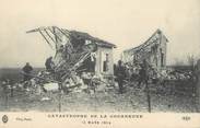93 Seine Saint Deni / CPA FRANCE 93 "Catastrophe de La Courneuve, 1918"
