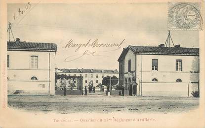 / CPA FRANCE 31 "Toulouse, quartier du 23ème Régiment d'Artillerie"