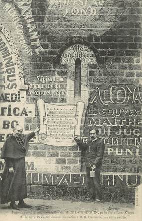 / CPA FRANCE 61 "Eglise de Menil Gondouin"