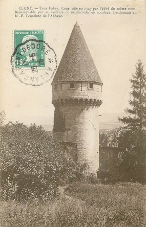 / CPA FRANCE 71 "Cluny, tour Fabry"