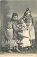 29 Finistere / CPA FRANCE 29 "Petites pauvresses de Quimper" / PETITES FILLES / ENFANT