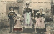 29 Finistere / CPA FRANCE 29 "Femme et Enfants de Scaer"