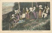 29 Finistere / CPA FRANCE 29 "Noce Bretonne, salut à la mariée"