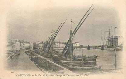 / CPA FRANCE 13 "Martigues, le port de Ferrière"
