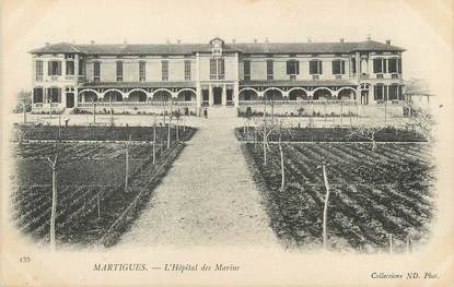 / CPA FRANCE 13 "Martigues, l'hôpital des Marins"