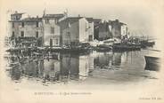 13 Bouch Du Rhone / CPA FRANCE 13 "Martigues, le quai Sainte Catherine"