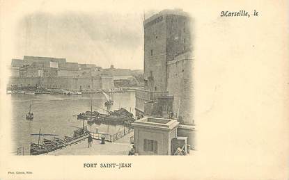 / CPA FRANCE 13 "Marseille, Fort Saint Jean"