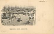 13 Bouch Du Rhone / CPA FRANCE 13 "Marseille, la Cannebière"  / TRAMWAY