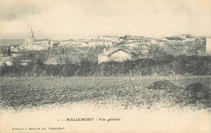 / CPA FRANCE 13 "Mallemort, vue générale "