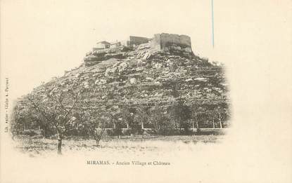 / CPA FRANCE 13 "Miramas, ancien village et château"