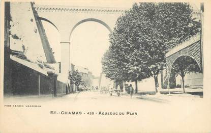/ CPA FRANCE 13 "Saint Chamas, acqueduc du plan"