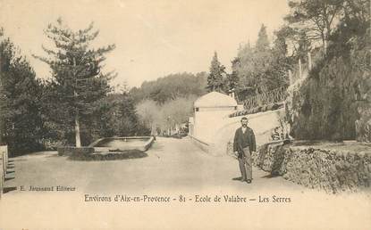 / CPA FRANCE 13 "Environs d'Aix en Provence, école de Valabre"