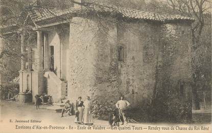 / CPA FRANCE 13 "Environs d'Aix en provence, école de Valabre"