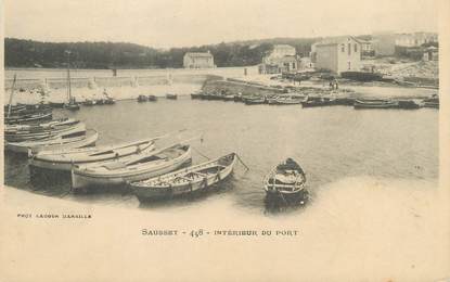 / CPA FRANCE 13 "Sausset, intérieur du port"