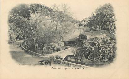 / CPA FRANCE 13 "Auriol, le vallon"