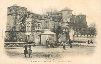 / CPA FRANCE 13 "La Roque d'Anthéron, vue générale du château"