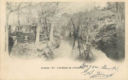 / CPA FRANCE 13 "Aubagne, les bords de l'Huveaune"