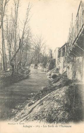 / CPA FRANCE 13 "Aubagne, les bords de l'Huveaune "