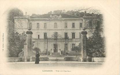 / CPA FRANCE 13 "Lamanon, vue du château"