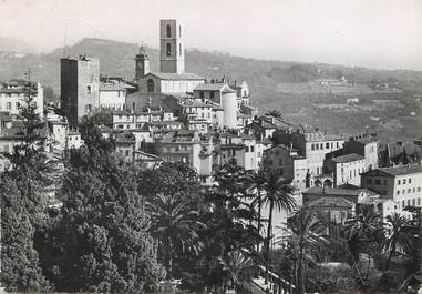 / CPSM FRANCE 06 "Grasse, vue sur l'ancienne cathédrale"