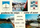 06 Alpe Maritime / CPSM FRANCE 06 "Gréolières  Les Neiges"